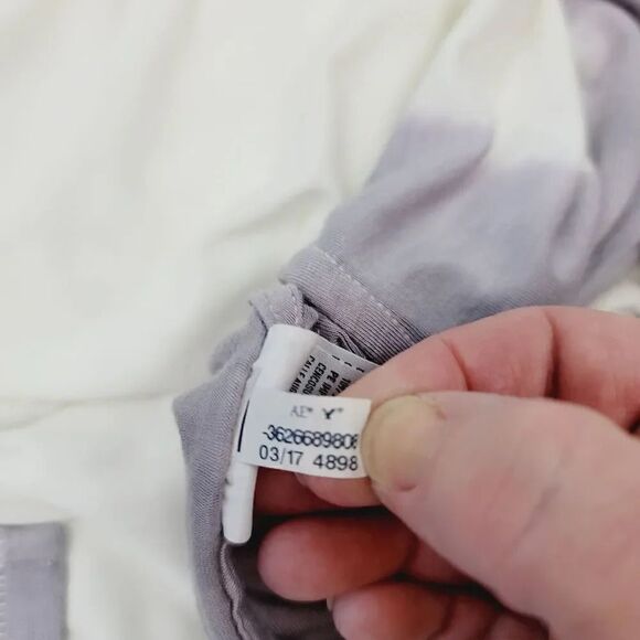 NEW American Eagle Soft & Sexy Ombre Tie Dye Top with Side Cut Outs Size XS - Picture 10 of 12